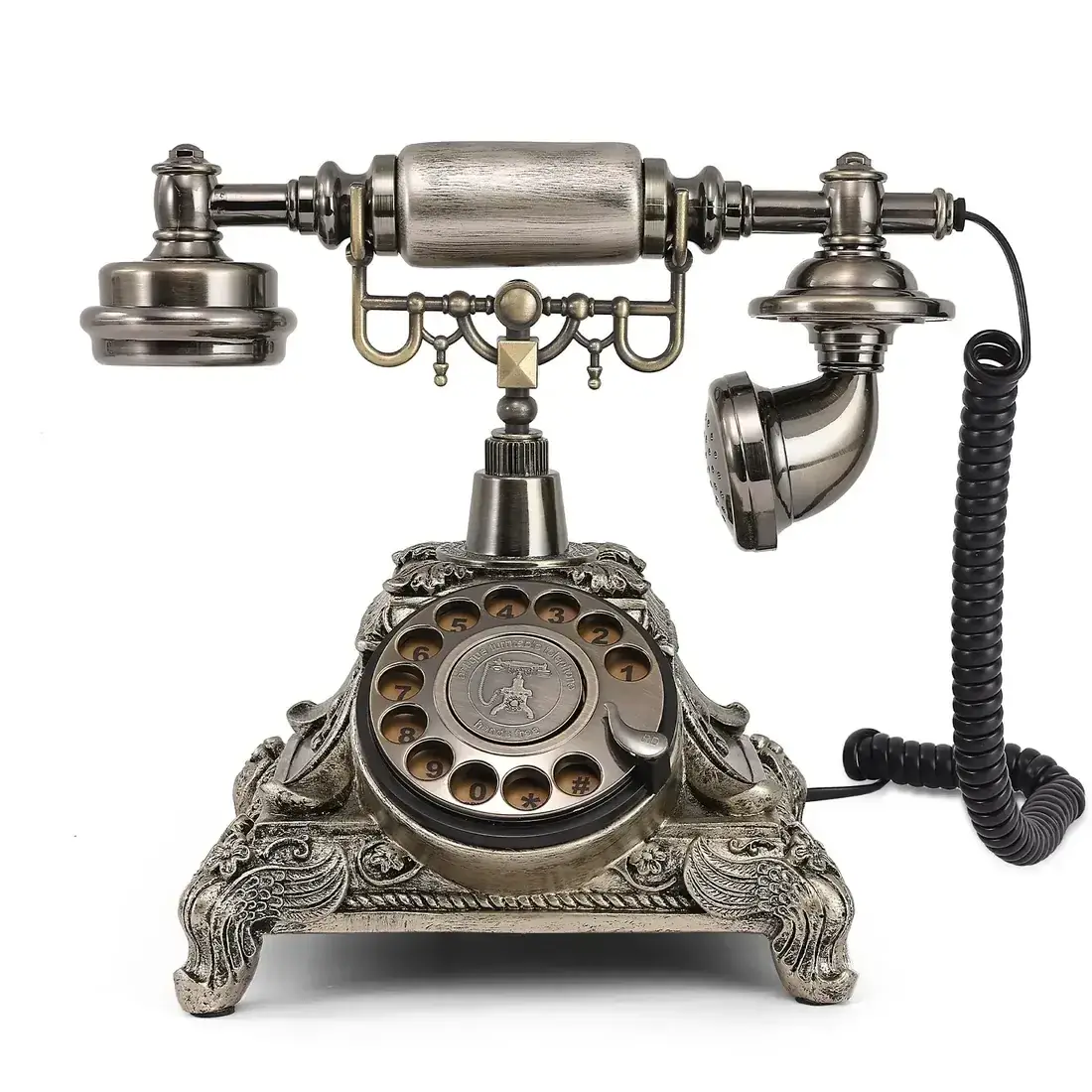 Téléphone livre d'or rétro